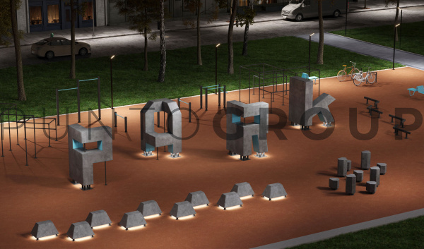 ПАРКУР/PARKOUR площадка No2