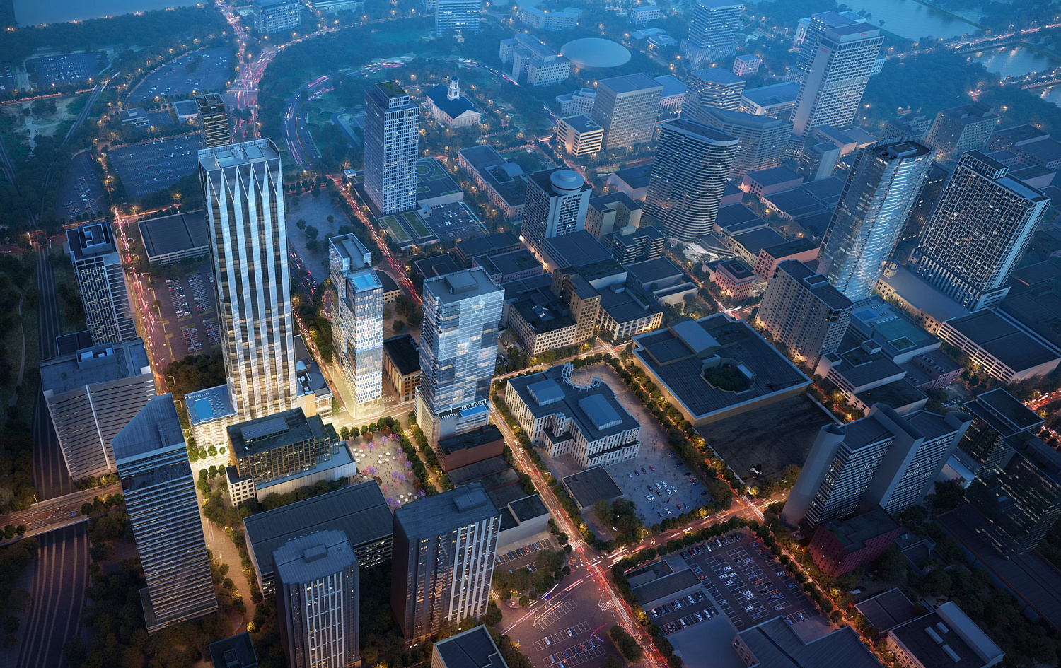 Goettsch Partners проектирует самый высокий небоскрёб Нэшвилла с «тонкими» гранями