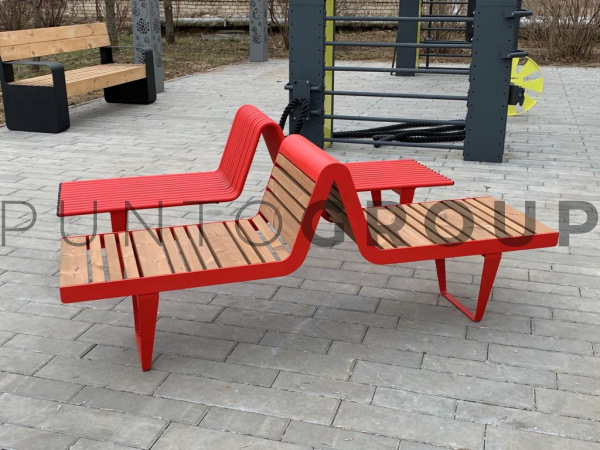 Скамейка Инфинити вуд/Infinity wood