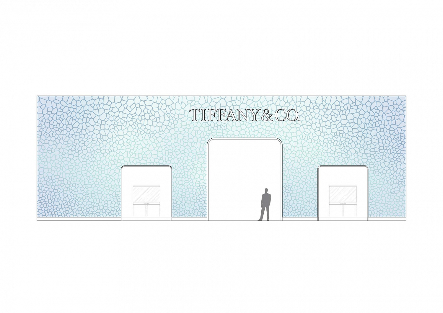 В аэропорту Чанги (Сингапур) открылся новый магазин Tiffany & Co. С экологичным фасадом, спроектированным MVRDV