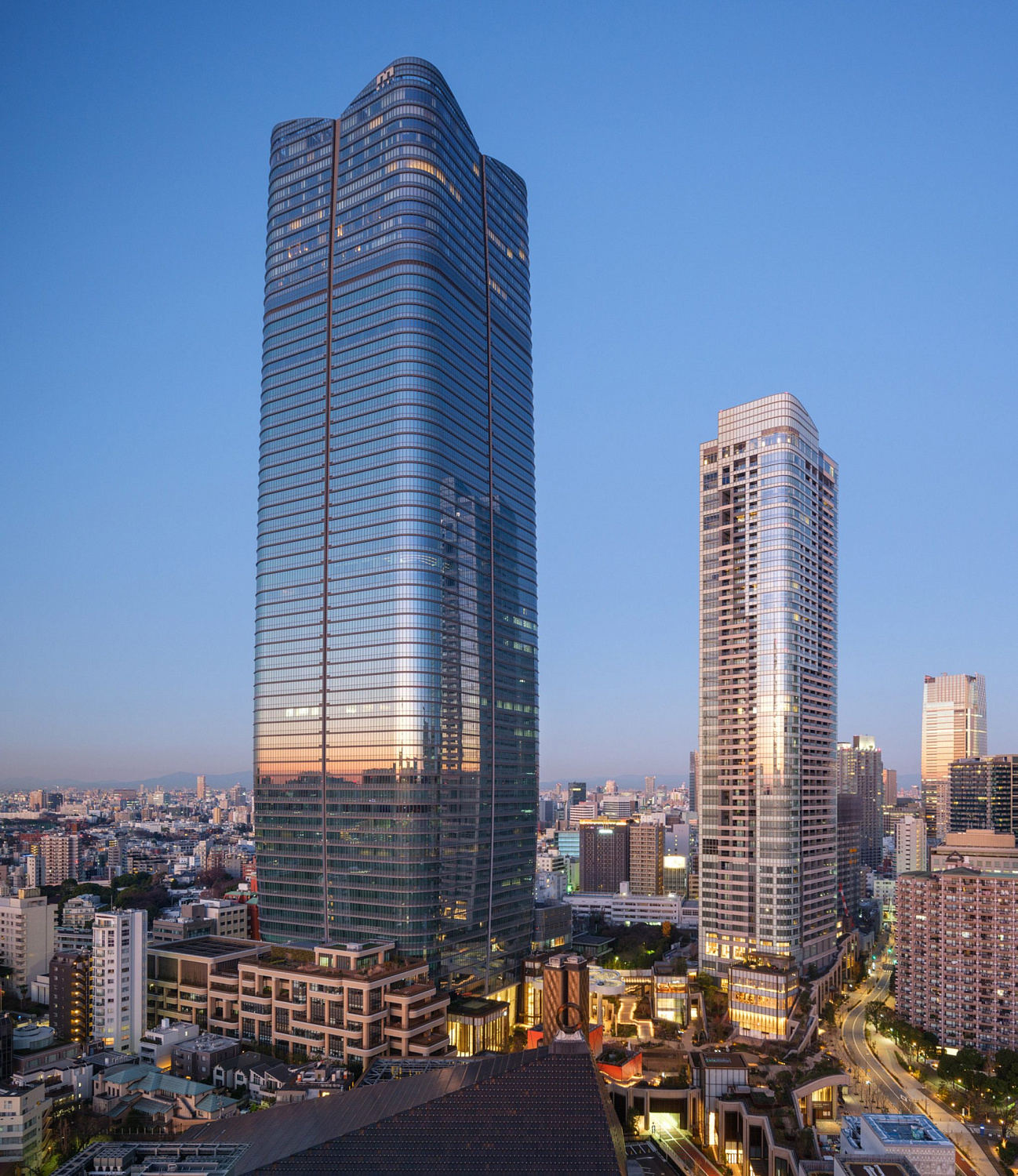 Pelli Clarke & Partners завершает строительство самого высокого небоскрёба Японии в Токио